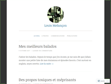Tablet Screenshot of lmelancon.net